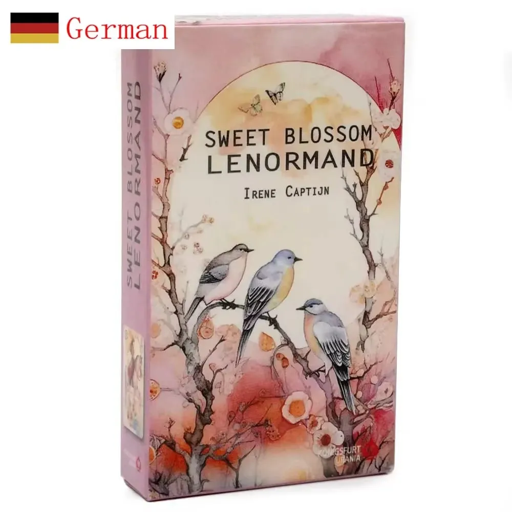 Deutsch Tarot Cards German Tarot Deck Playing Games Fate Divination Game Board Game with Paper instruction Family Party Game