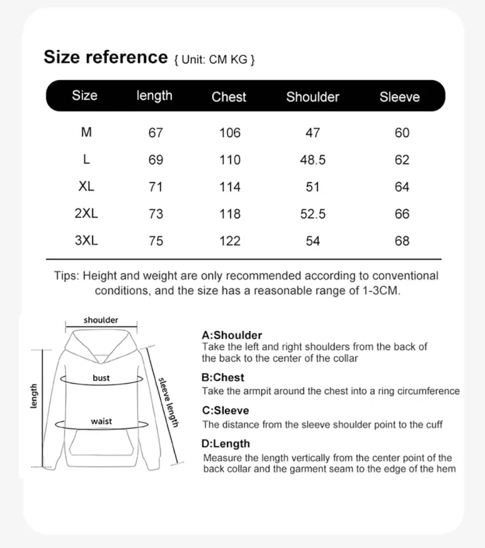M-3XL Men Personalized Custom DIY Print Casual Fashion Zip-Up Hoodies Loose Youth Coat Basic Campus Sportswear Street Pocket Top