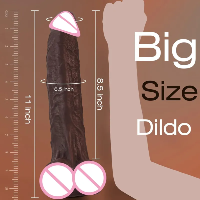 Huge Thick Realistic Dildo Big Penis Double Penetration Anal Plug Vagina Masturbator Fake Dick Adult Sex Toy for Women Sexuales