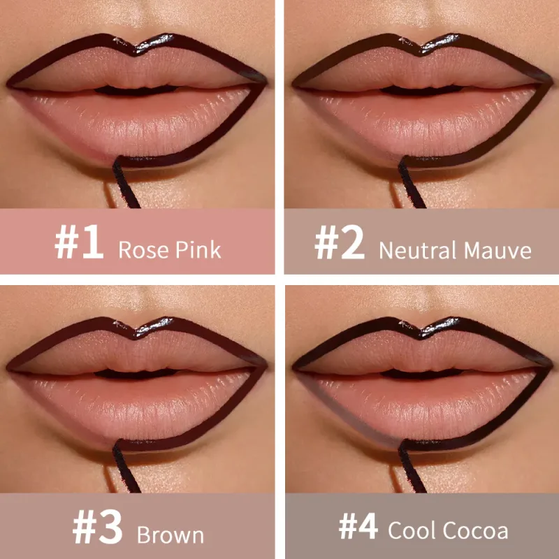 Peel Off Lip Stain Magic Lips Tattoo Long Lasting Waterproof Smudge Proof Transfer Proof เครื่องสำอางค์ Matte Lip Liner ดินสอ