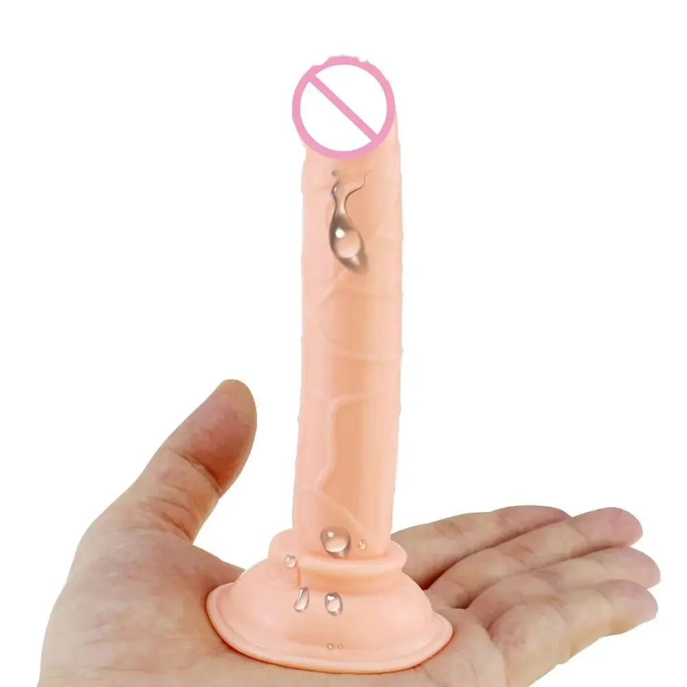 Silicone Realistic Penis Dildo Anal Plug Sex Toys for Adults Woman Men Lesbian G spot Orgasm Stimulator Vagina Massager