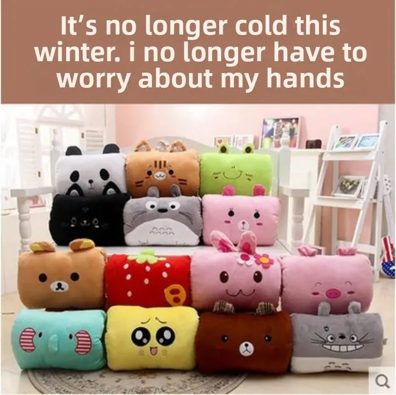 Cushion Pillow Nap Weak Hero Level 1 Arm Pillow Non-electric Sleeping Pillows Hand Warmer Cute Gift for Children Suho Travel