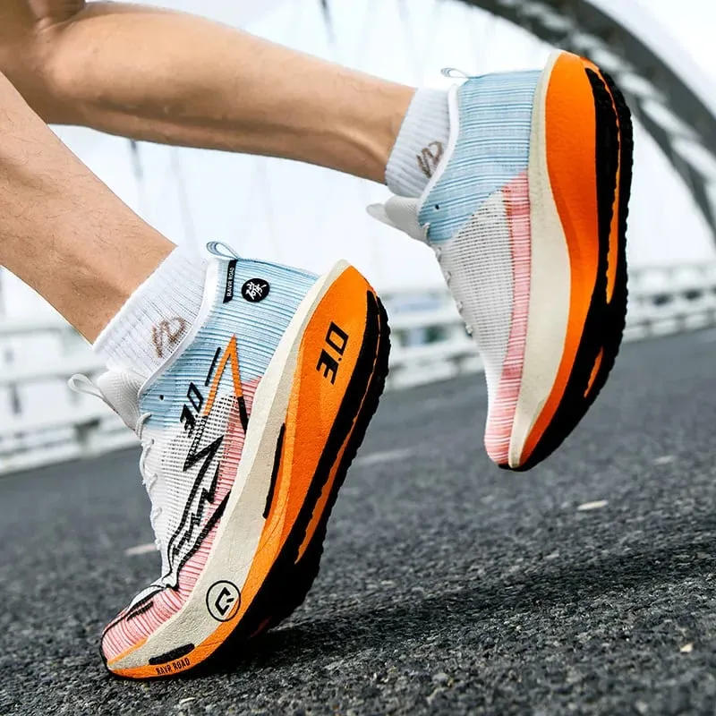 Men Sneakers Mesh Comfort Tennis Shoes 2026 Men's Running Carbon Board 3.0 Cushion Sports Training Jogging Speciality Jog Shoes