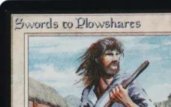 LK15 Flare of Fortitude Replenish Savannah Lions Solitude Swords to Plowshares High-Quality TCG Proxy Cards (Black-Core)