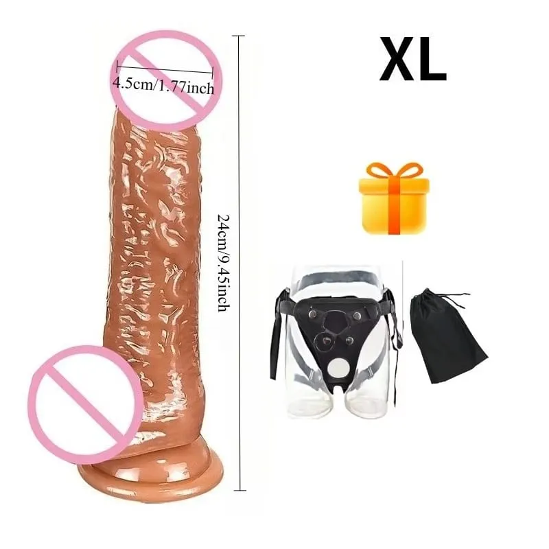 Wearable Realistic Dildo G-Spot Anal Vagina Sexy Adult Masturbation Big Penis for Women Sex Toys Dildos Massager Masturbators 18
