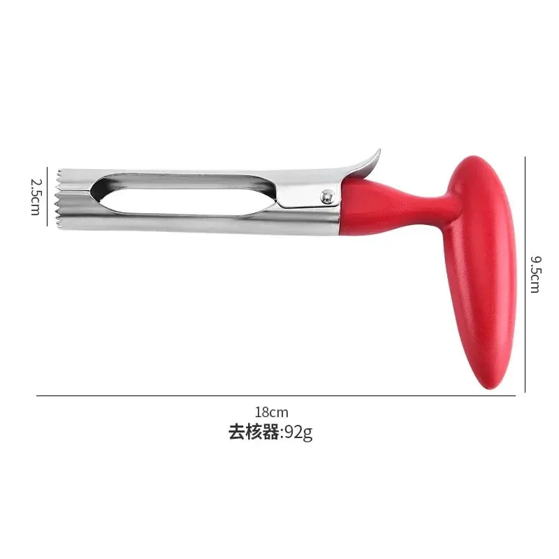 Premium Apple Corer Stainless Steel Apple Pears Core Remover Tool Fruit Cutter Seeder Slicer Knife Mga Tool sa Gulay sa Kusina