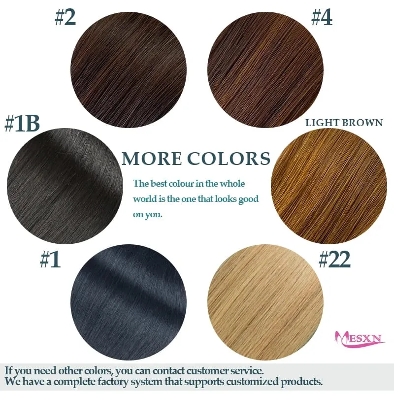 Mini Tape In Hair Extensions 100% Human Hair Real Natural Hair Tape Brown Blonde Can Be Permed And Dyed For Salon