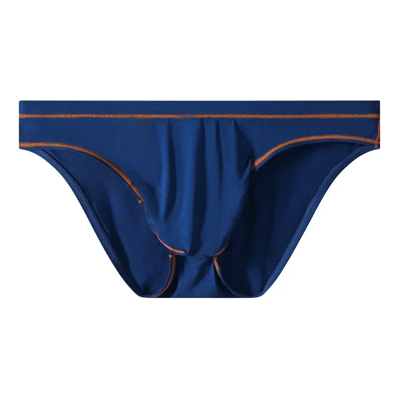 Cuecas masculinas Cuecas Homme Slip Fibra de bambu Panites Ropa Respirável Cintura Baixa JJ U Bolsa Convexa Cueca Masculina M-XXL