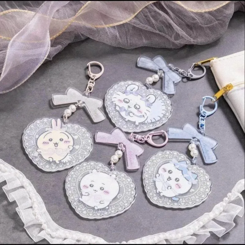 Jiikawa surrounding Harajuku limited acrylic keychain pendant Hachi Usaki cartoon backpack pendant