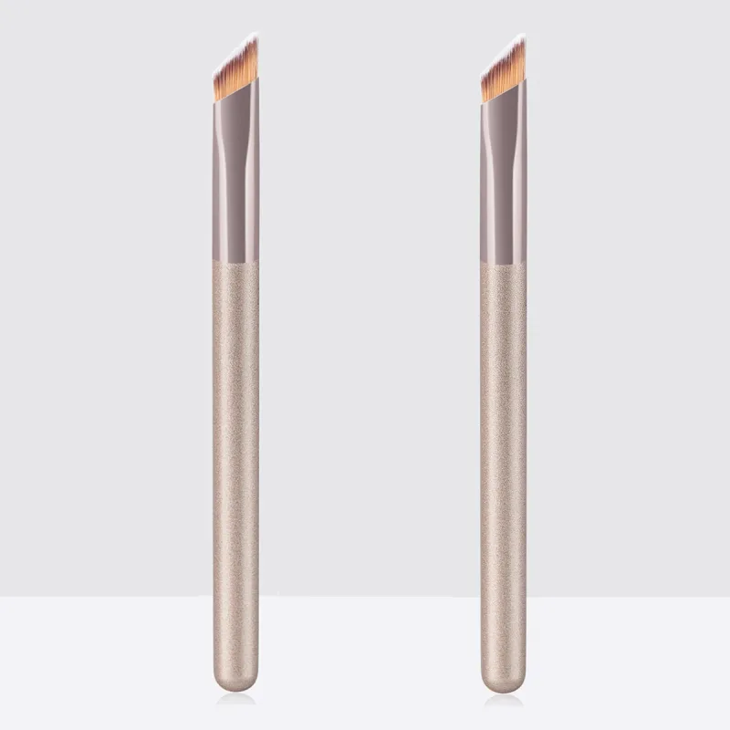 Wild Eyebrow Brush Multifunktion Simuleret Øjenbryn Hår Makeup Brush Contour Øjenskygge Concealer Firkantede makeup børster
