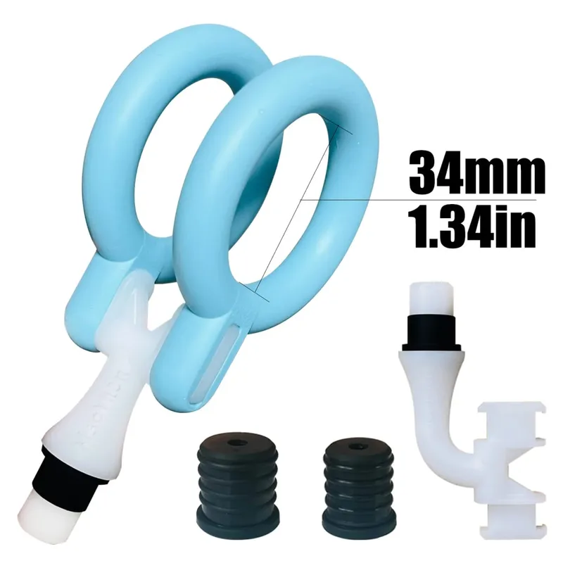 (Fits 12-19mm Shaft) Massage Gun Head attachments - Fascia Gun Silicone Head Replaceable Fitness Accessories Men's sex toy