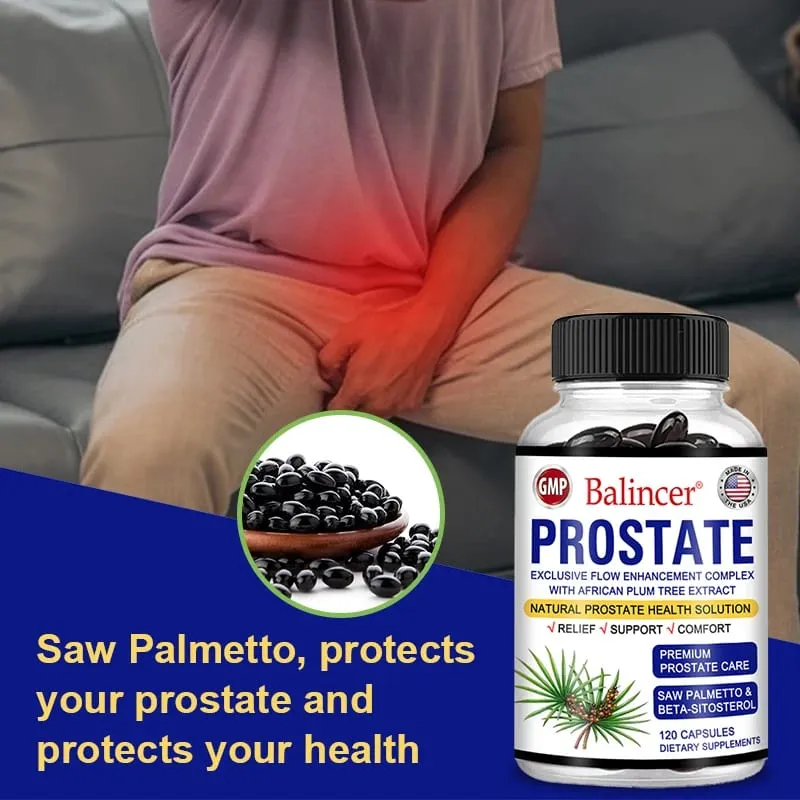 Advanced Saw Palmetto - Prostate Health Complex - Men's Health Prostate Health support Bladder and Urination Health