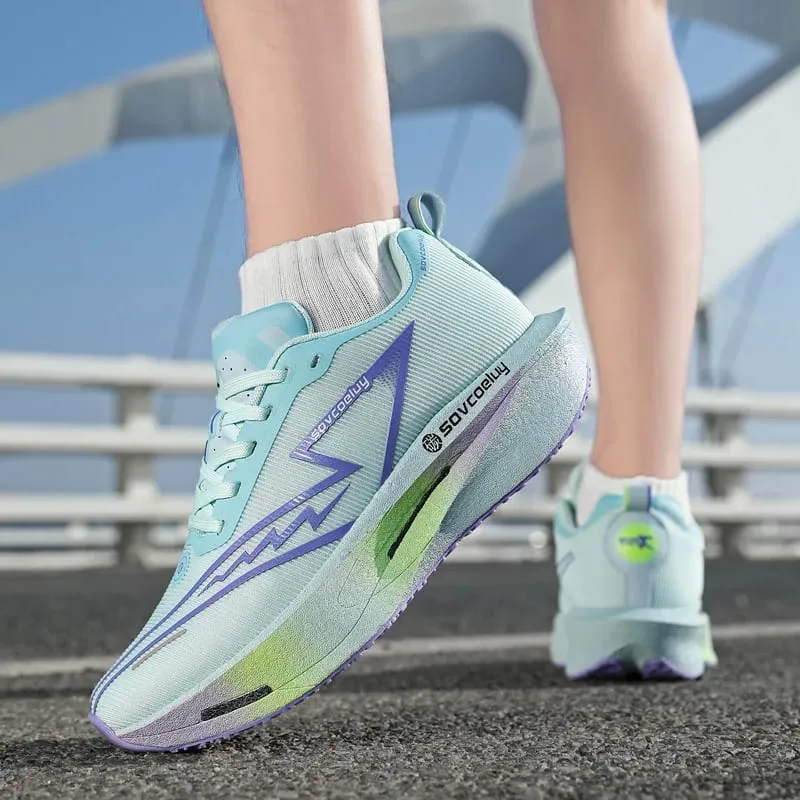 Running Shoes Carbon Board Speciality Men Sports Breathable Lightweight Women's Comfortable Marathon Athletic Nonskid Sneakers