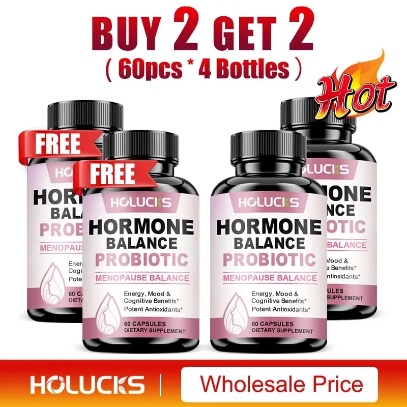 Hormone Balance Probiotic Supports Menopause Balance Relieves Fatigue Mood Swings Improve Digestion & Metabolism