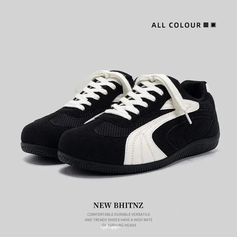 2026 New Men's Casual Shoes Thick Bottom Versatile Leisure Sneakers Breathable Heightening Couple Shoes Rubber Outsole