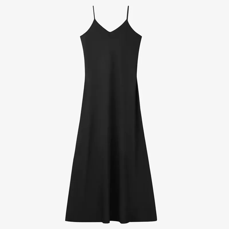 AS 2024 abbigliamento donna top avvolgenti chiusi a costine elasticizzati + abito in raso opaco Maxi set coordinati (spedizione in 1 giorno)