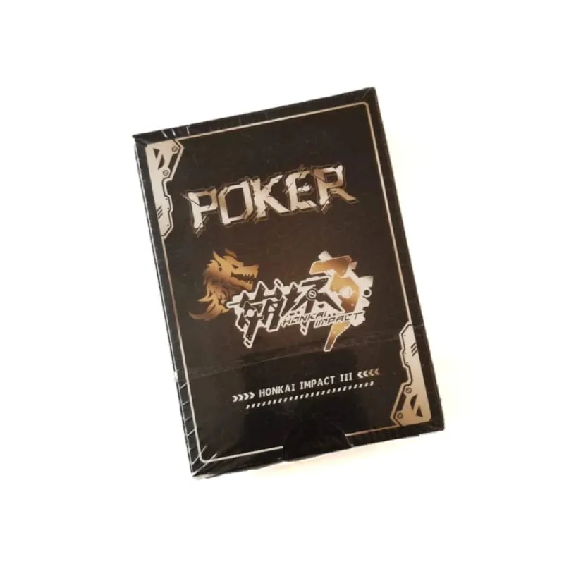 動漫卡通崩壞 3 角色扮演棋盤遊戲卡精裝撲克玩具收藏禮物