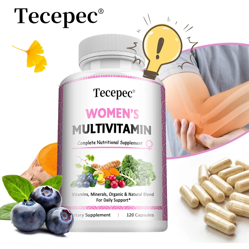 Women's Multivitamin Multimineral Capsules - Magnesium Biotin Calcium Selenium Supports Skin Nails Joint Bone Immune Energy