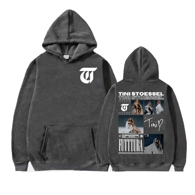 Tini Stoessel Futtura Album Tour 2025 Hoodies Men Women Clothing Fashion Aesthetic Sweatshirts High Quality Fleece Casual Hooded