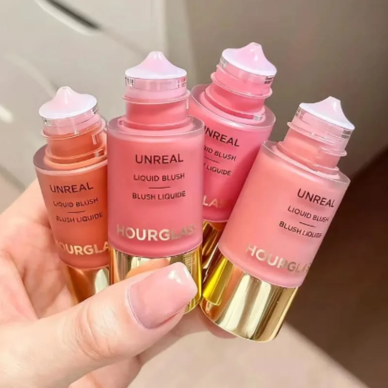 Timeglas Unreal Nude Flydende Tekstur Pulver Blusher Fuld Klar Farve Kind Flydende Let Push Away Skab naturlig kvinde makeup — image 3