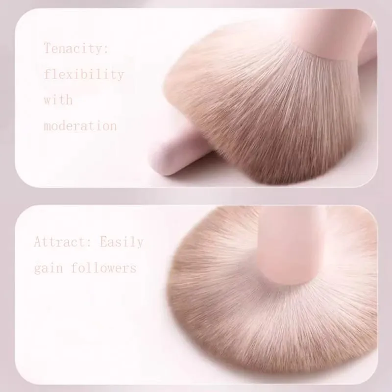 13PC Korean Makeup Brush Set Eye Shadow Blush Contour Nose Shadow Concealer Complete Set of Novice Makeup Brushes for Beginners
