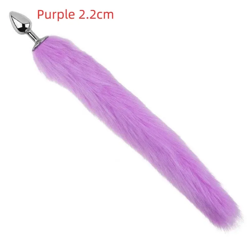 New Fox Tails Anal Plug Metal Anal Sex Toys Butt Plug Sex Games Role Play Cosplay Toys Men And Women Sex Toys