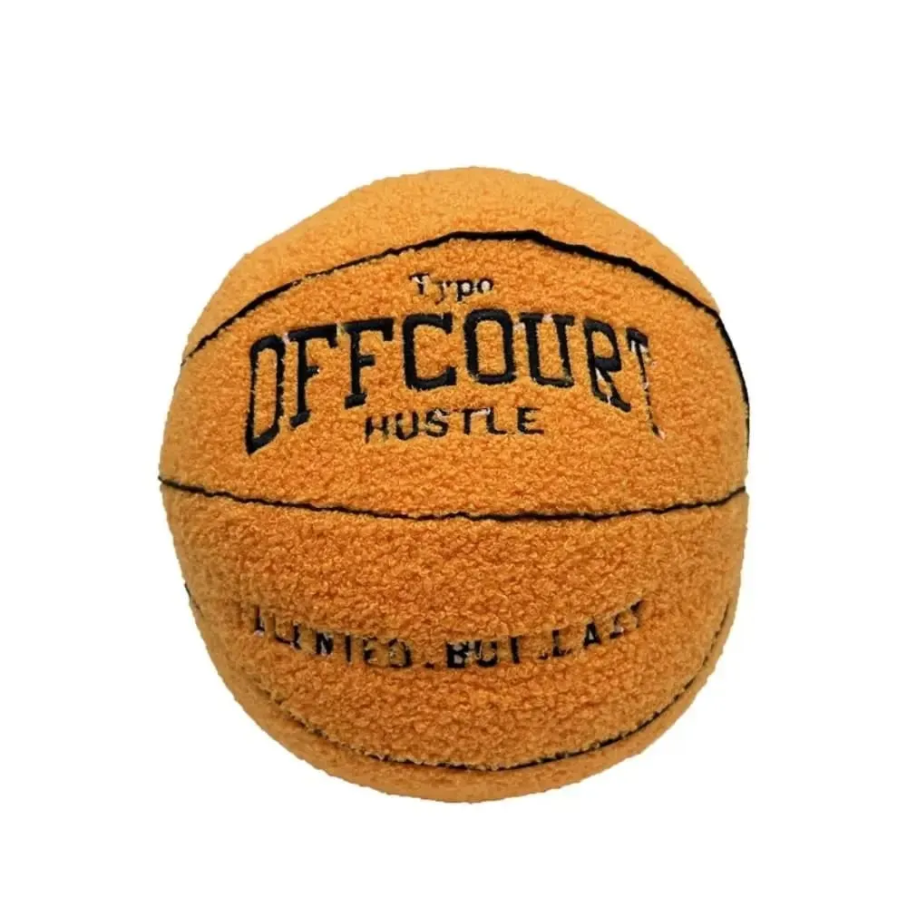 Offcourt Basketball Pillow Basketball High Quality Basketball Pillow Stuffed Simulation Lifelike Basketball Pillow
