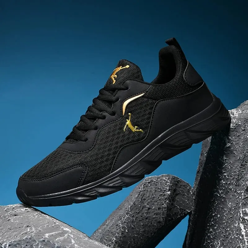 Men Sports Shoes Fashion Lace Up Daily Wear Anti Slip Running Shoes Rebound Cushioning Street Casual Sneakers for Men