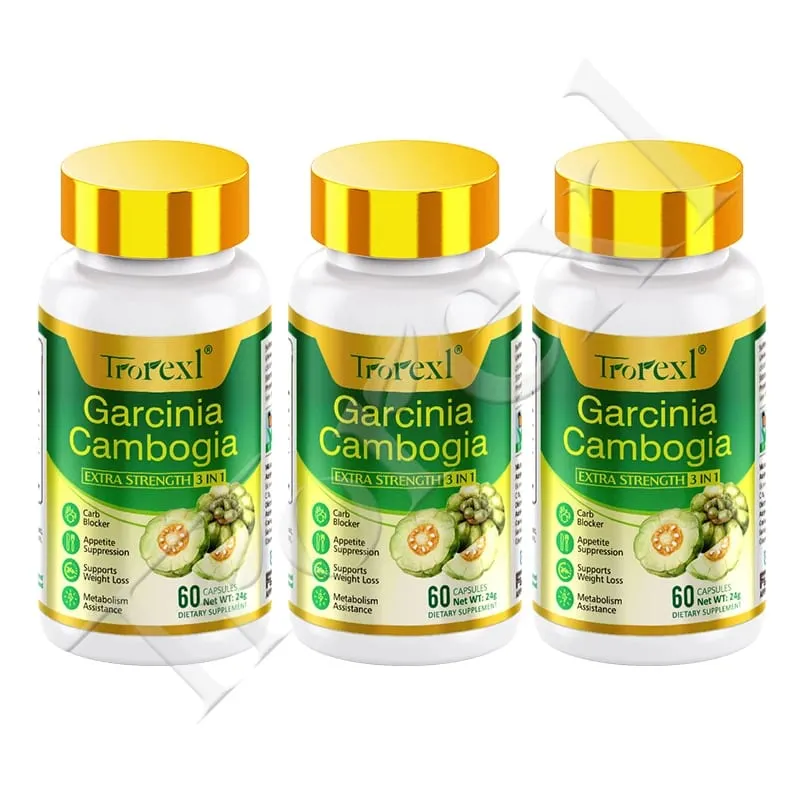 Garcinia Cambogia Supplements | Powerful Formula Flat Tummy | Pills to Lower Belly | Fight Weight Capsules for the Body
