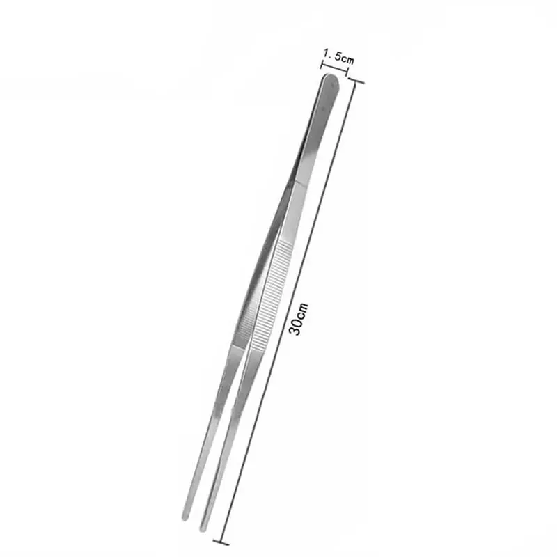 Stainless Steel Multifunction Barbecue Tongs Food Clip BBQ Kitchen Gadgets Cooking Tweezers Buffet Tool CFQJ006