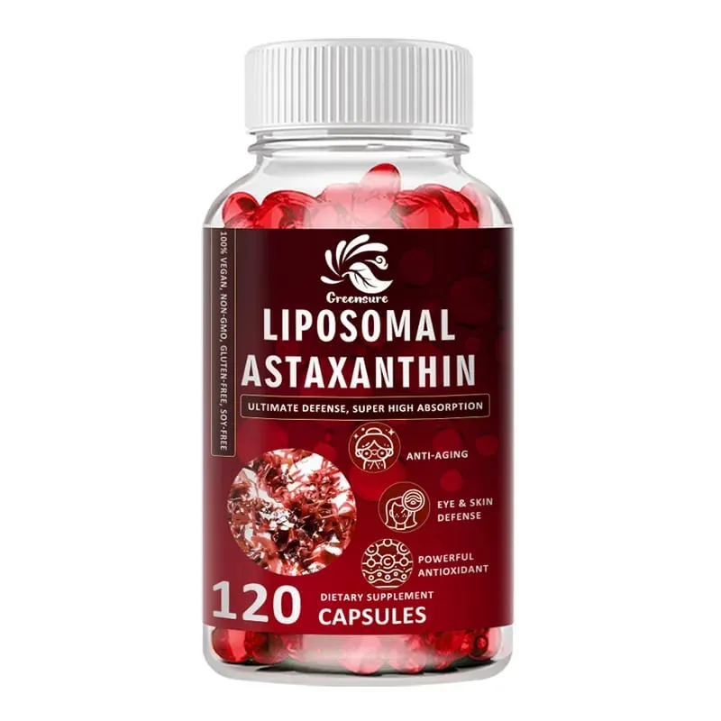 Kapsul Astaxanthin Liposom 24 MG - Meredakan Kelelahan Mata Meningkatkan Kulit Sensitif Mengembalikan Fungsi Otot Meningkatkan Kekebalan Tubuh