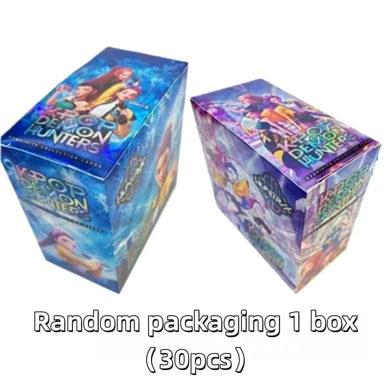 Anime Gilrs Lumi Mila Zoi Hunters Theme Collectible Trading Cards Laser Holographic Shiny Foil Limited Edition Booster Box Gift