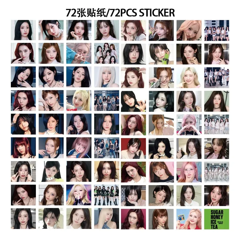 127Pcs/Set BABY ASA SUGAR HONEY ICE TEA Lomo Cards High Quality Album Photo Card For Collection Fans Gifts