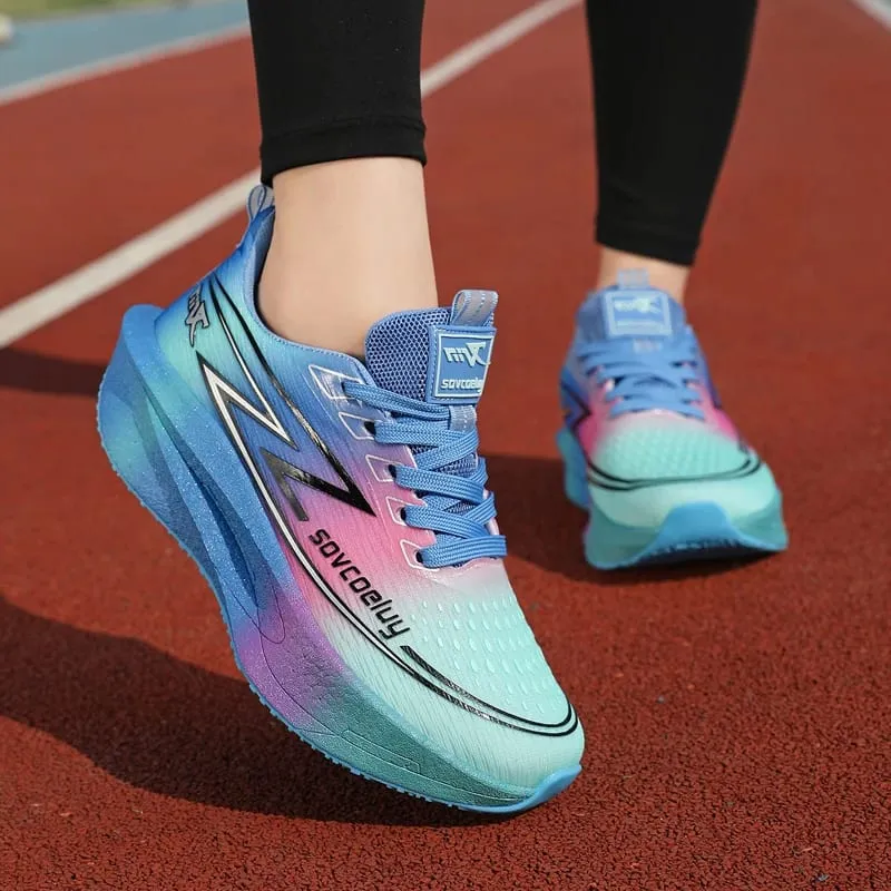 Running Shoes Men's Sneakers Marathon Trend Walking Speciality Carbon Board Sports Male Athletic Nonskid Lightweight For Women