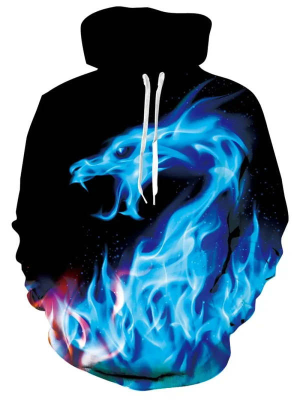 Funny Cartoon Pattern 3D Print Hoodies Men's Women's Hooded Sweatshirts Oversized Harajuku Pullover Tracksuit Coat Man Clothing