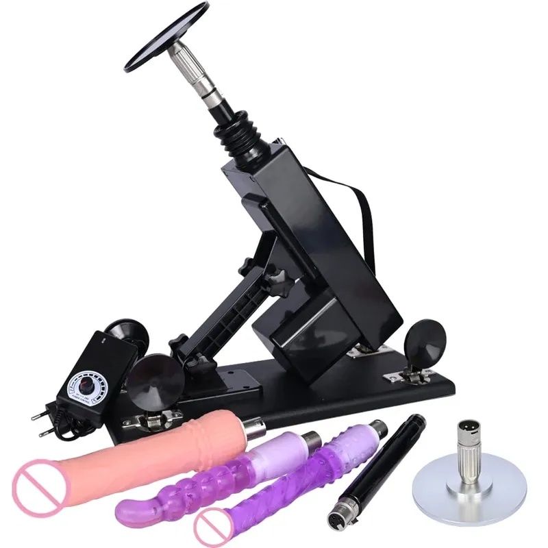 Mga Sikat na Sex Machine para sa Babae na Nag-masturbate Pumping Sex Gun Adjustable Speed ​​Love Machine para sa mga Babae，Mga Laruang Pang-Sex