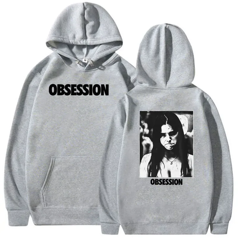 2026 Movie Obsession Horror Pullover Hoodie Men Women Vintage Fashion Long Sleeve Sweatshirt Casual Oversized Hoodies Streetwear