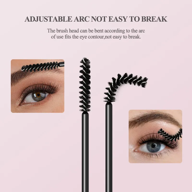 50/100pcs Disposable Mascara Wands Eyelash Spoolies Brushes Micro Lash Extension Tool Makeup Beauty Cosmetic Supply