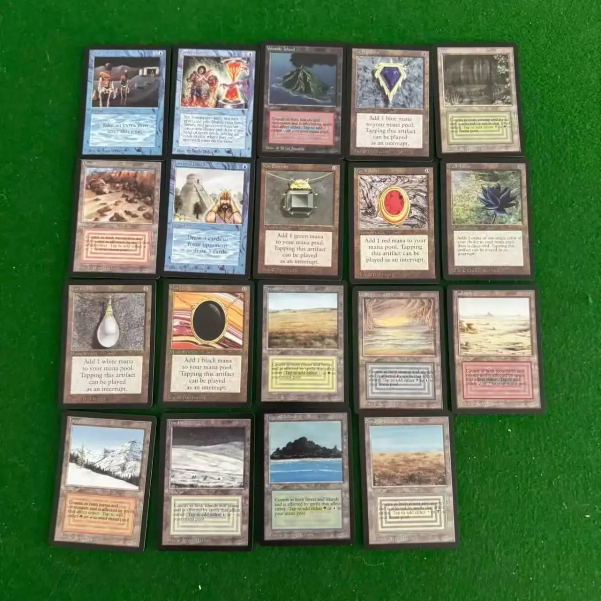 108 Pcs Black Core Cards P9 Dual Land Fetch Land Shock Lands Proxy Cards