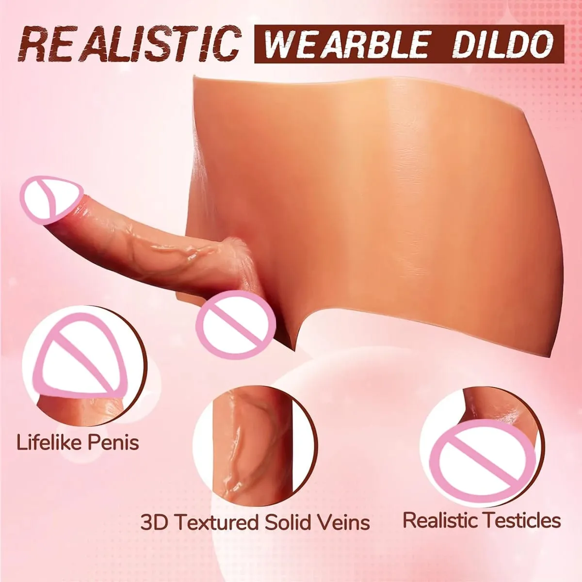 Mainan Seks Wanita Dewasa Tali Pengikat Celana Dalam Dildo Dapat Dipakai Mainan Lesbian Stimulator Klitoris Kontol Besar Silikon Elastis Tinggi