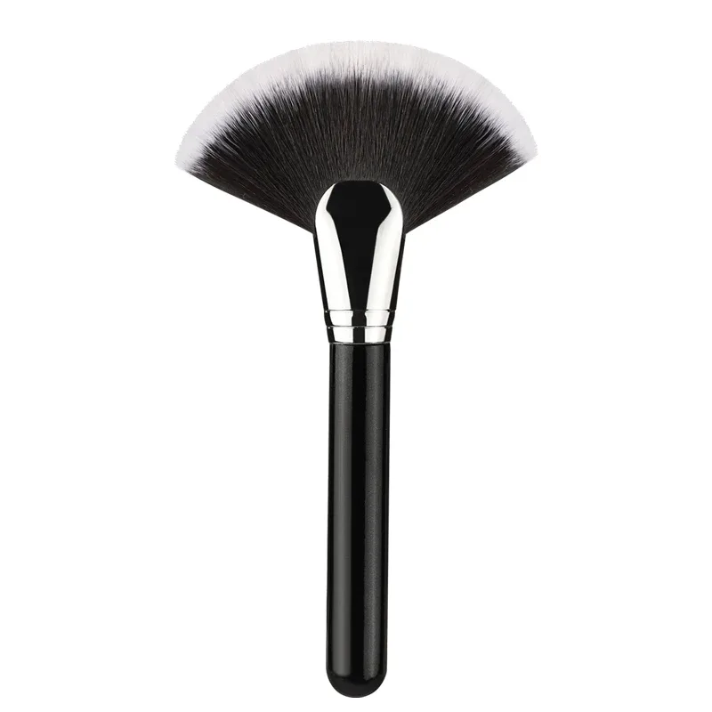 1pcs Large Fan Makeup Brushes Facial Powder Foundation Blusher Concealer Kabuki Brush Cosmetic Tools Pincel Maquiagem