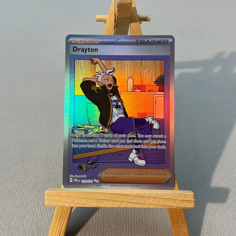 PRE PTCG5-001 Tcg proxy PKM Cards Vaporeon ex Espeon ex Rare Collection Battle Toys Gifts for Hobbies home play