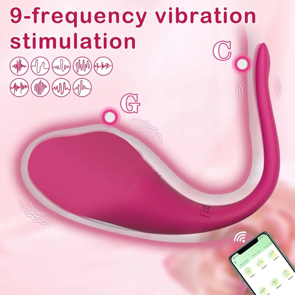 APP Control Vibrating Love Egg Women Panties Vibrator Wearable Vagina G-Spot Stimulator Adult Interaction Sex Toy for Couples