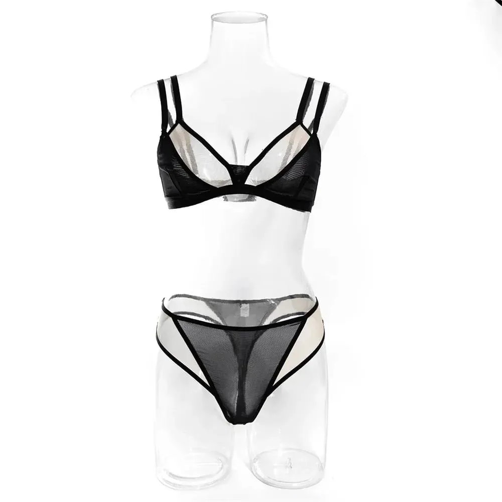 Hot Sexy Lingerie Set for Women Bra and Panty Luxury Lace Underwear