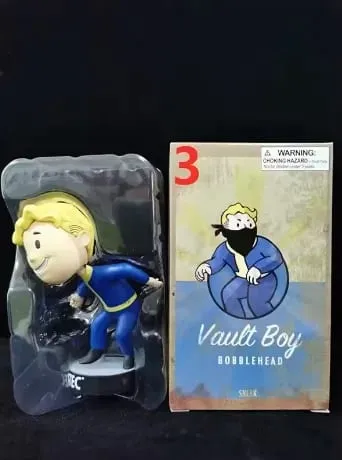 Anime Bobblehead Cute Vault Boy Full Set Action Figure Toys Collection Model Doll Desktop Ornament Display Boy Gifts