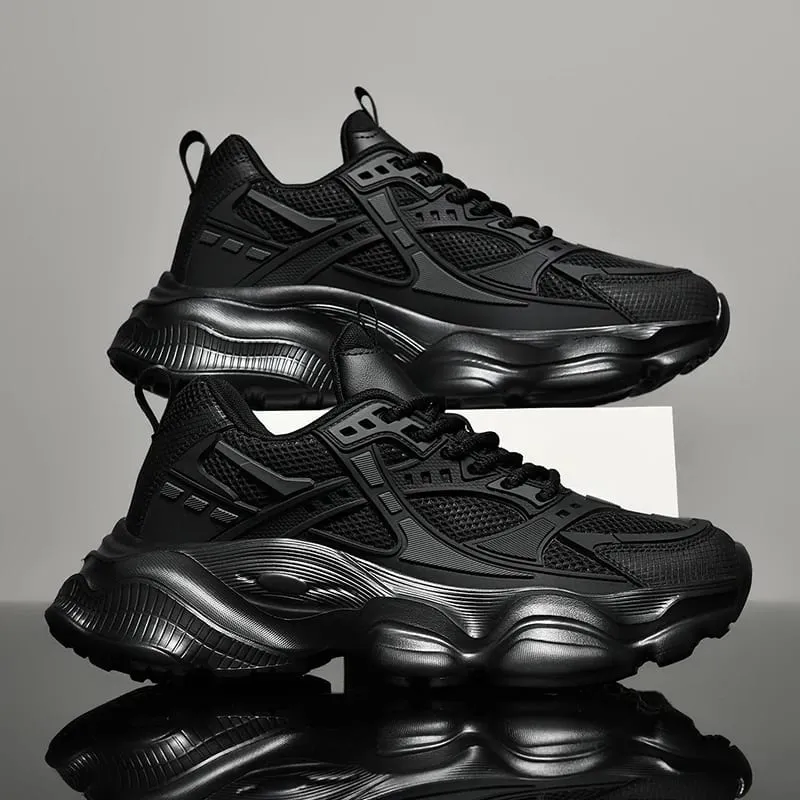 High Quality Sport Walking Sneakers For Men Large Size 48 Athletic Men's Sneakers Black Platform Casual Basletball Running Shoes