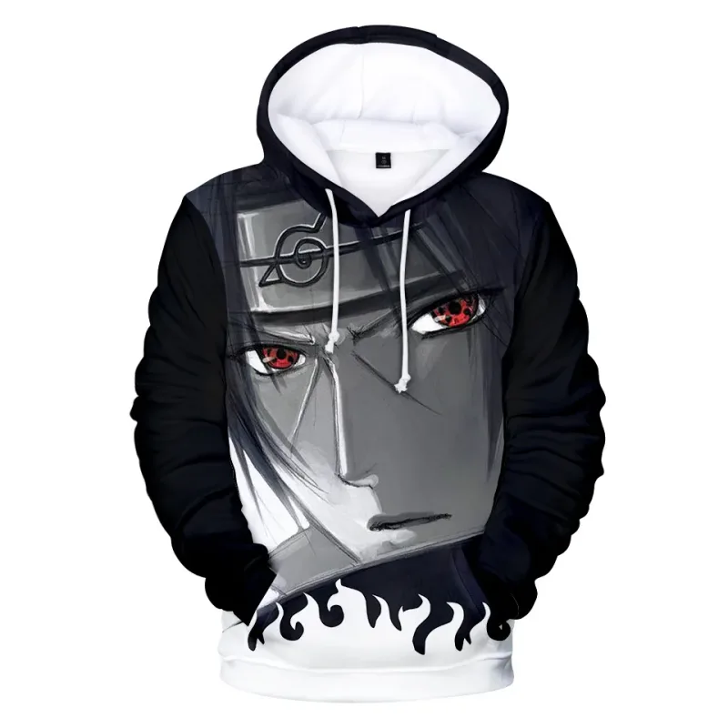 Bandai Naruto 3D Anime Hoodie – เสื้อผ้าผู้ชายแนวสตรีทคอสเพลย์ฮาราจูกุและสไตล์ Y2K – อินเทรนด์และสะดวกสบาย