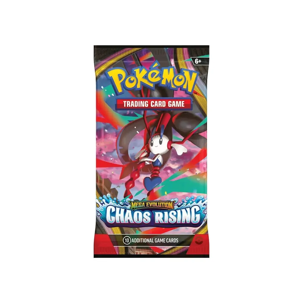 2026 New Pokémon Cards Chaos Rising Booster Box 36 Packs 360 Cards English TCG Collectible Trading Card Game Toys for Kids Gift