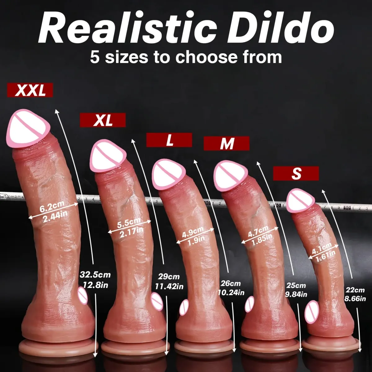 Super Realistic Dildos Huge Silicone Penis Adult Sex Toys Anal Dildo Soft Big Dick For Women Masturbation Sex Toy Adult Supplies