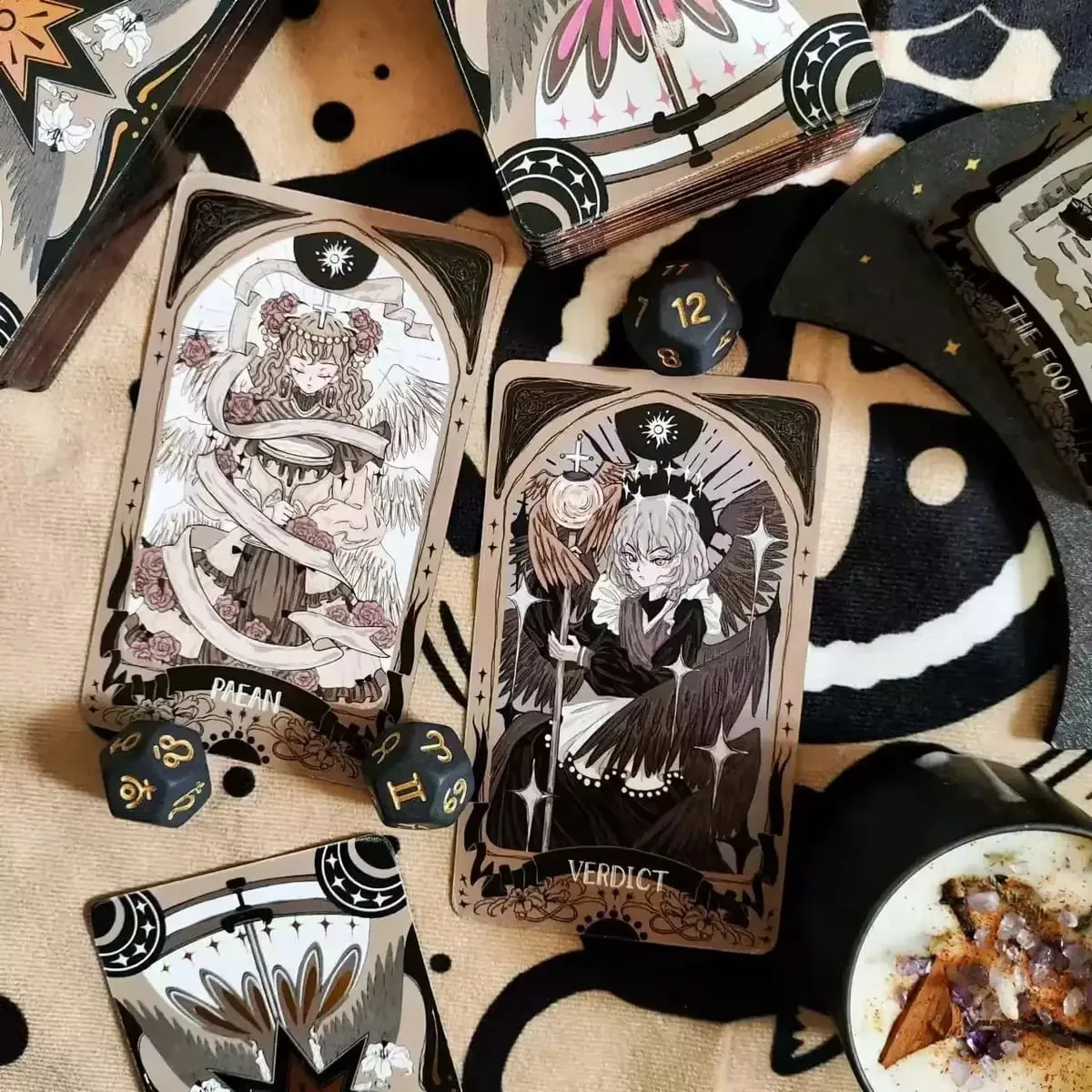 Waite Fate Apostle 78‑Card Tarot Deck – Classic Retro Design with High Aesthetic Appeal Ideal for Beginners Fortune Telling
